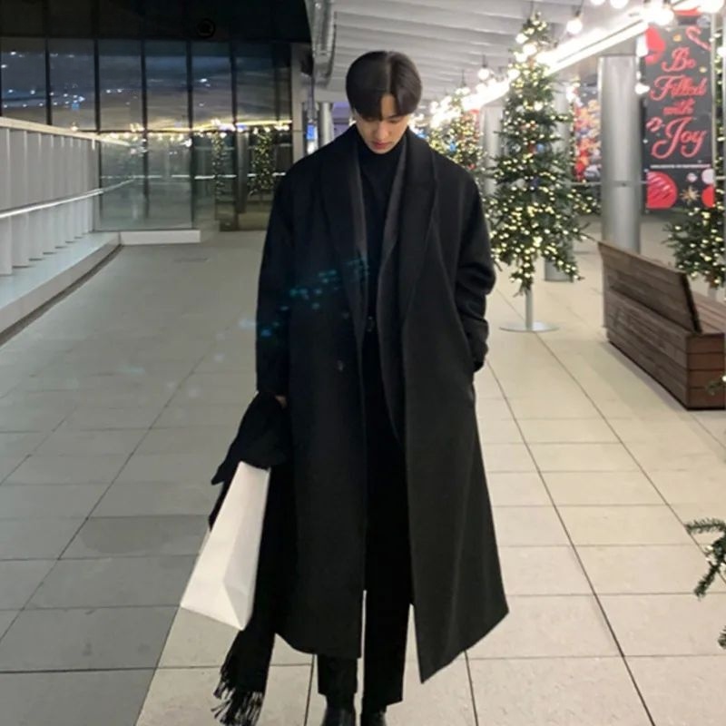 Korean Girl Lifestyle - 한국 스타일 남성용 루즈핏 캐주얼 싱글