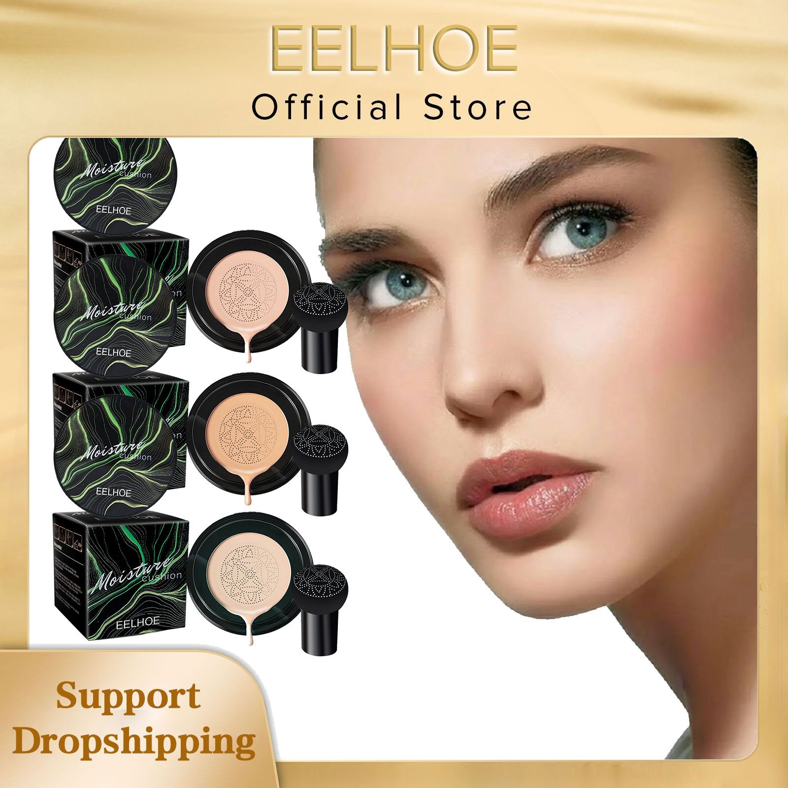 EELHOE 버섯 헤드 에어 쿠션 BB 크림 방수 모이 - Bb Cushion Korean 리뷰 및 가격